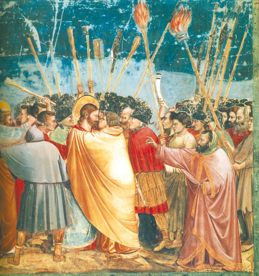 Giotto Prendimiento De Cristo Padua Capilla De Los Scrovegni