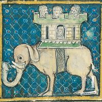 f. 57r, Del elefante