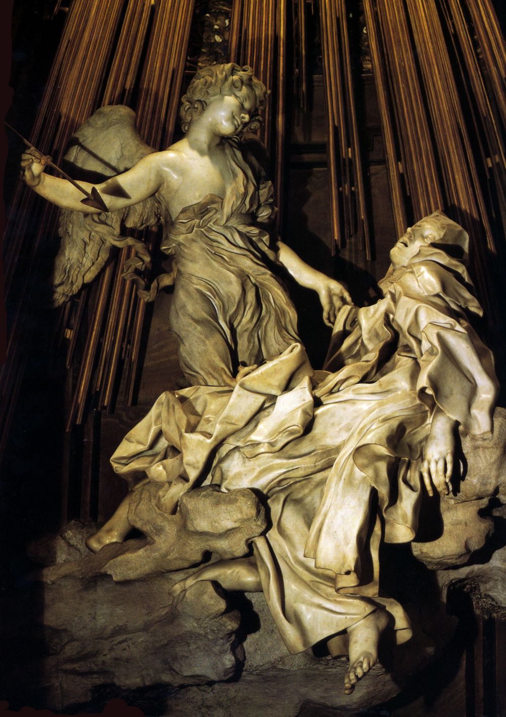 Lorenzo Bernini, Verzückung der heiligen Theresa, 1645-1652.
